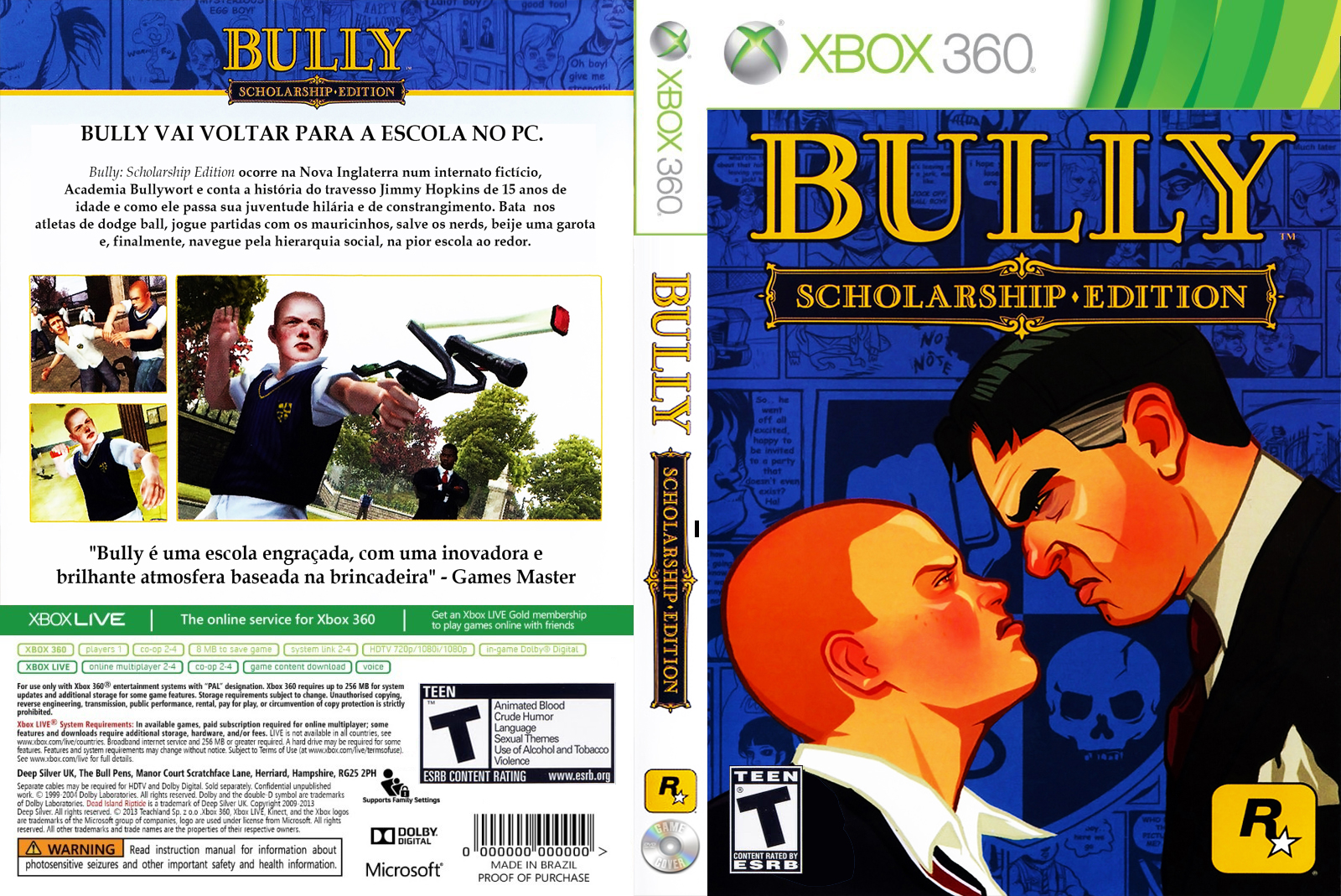 cheat codes for bully xbox 360